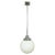 Antique Bauhaus Style Pendant Light with Opaline Glass Shade A large antique Bauhaus style pendant lamp with a white...