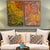 Vibrant Modern Abstract Drip Painting - Framed - Signed For Sale - Image 11 of 11