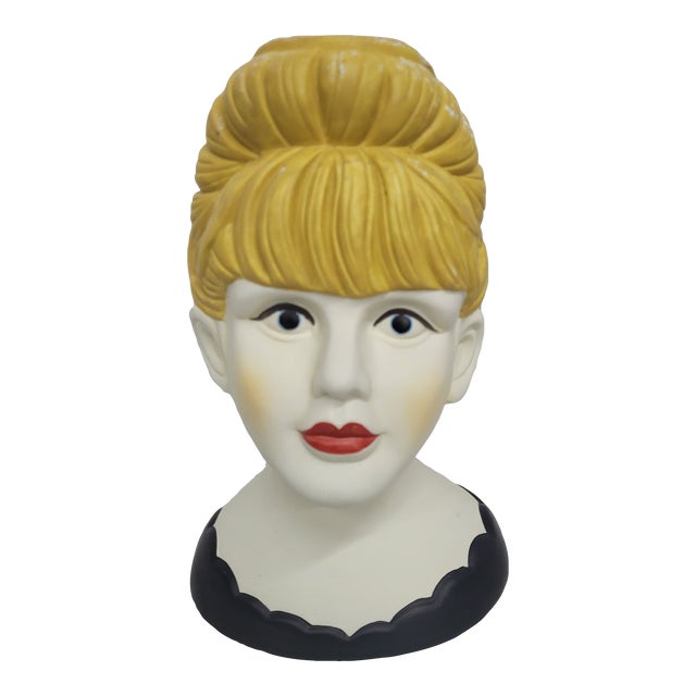 1950s Nippon HandPainted Large Head Vase Chairish