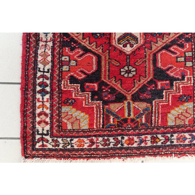 1920s, Antique Persian Hamadan Rug 2' X 4' For Sale - Image 10 of 10