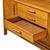 John Keal for Brown Saltman Mid Century Bleached Mahogany Credenza For Sale - Image 9 of 10