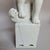 Ceramic Pair of Large Vintage Chinese Blanc De Chine Foo Dogs, Guardian Lions With Cub & Ball For Sale - Image 7 of 11
