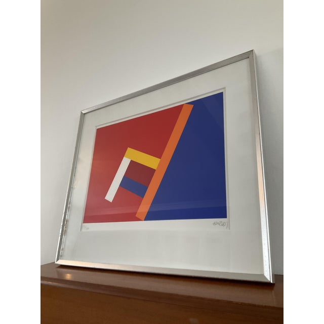 Per Anoldi, Abstract Composition, Print, 1960s, Framed For Sale - Image 15 of 15