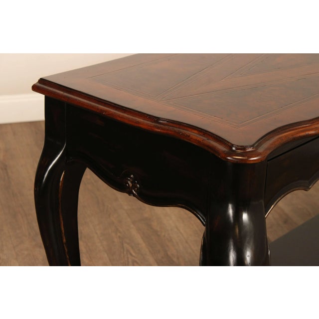 Hooker Furniture 'Grandover' Ebonized Console Table For Sale In Philadelphia - Image 6 of 12