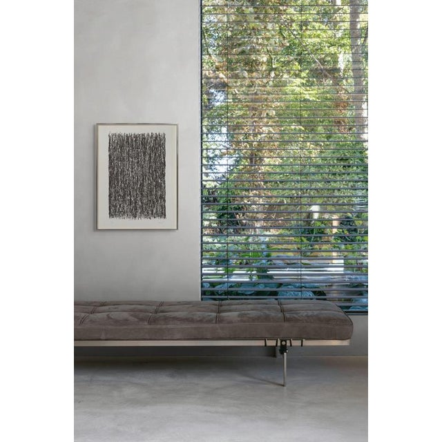 Günther Uecker (*1930 Wendorf) lithograph “untitled” signed, numbered and dated by hand, created in 1993 EX. 45/100 framed...