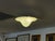 White Angelo Vittorio Mazzega Murano Mushroom Flushmount Light For Sale - Image 8 of 12