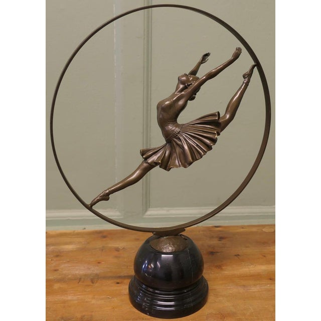 Pierre Collinet, Art Deco Ballerina Dancer, 1930, Bronze For Sale - Image 3 of 9
