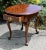Wood Knob Creek Cherry Oval End Table Vintage Queen Anne Side Drawer 1980s Accent For Sale - Image 7 of 14