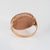 Late 19th Century Antique Victorian Diamond Pearl Ring 10k Rose Gold Sz 5 Blue Enamel Jewelry For Sale - Image 5 of 7