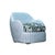 Ali Chair in Stained Rattan with Plywood and HR Foam by Popus Editions For Sale - Image 6 of 9