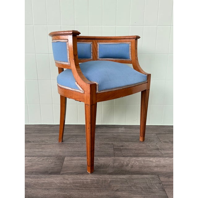 Vintage Italian Tub Chair, 1930s For Sale - Image 3 of 16