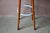 1960s Vintage Bar Stool in Wood and Blue Lacquered Metal, 1960s For Sale - Image 5 of 12