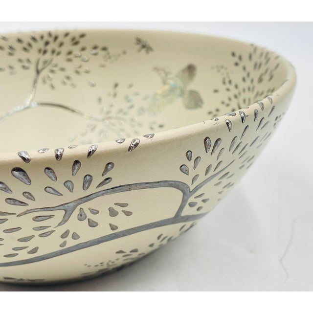 Emilia Castillo Porcelain & Pure Silver Bowl, Signed & Dated For Sale - Image 9 of 13