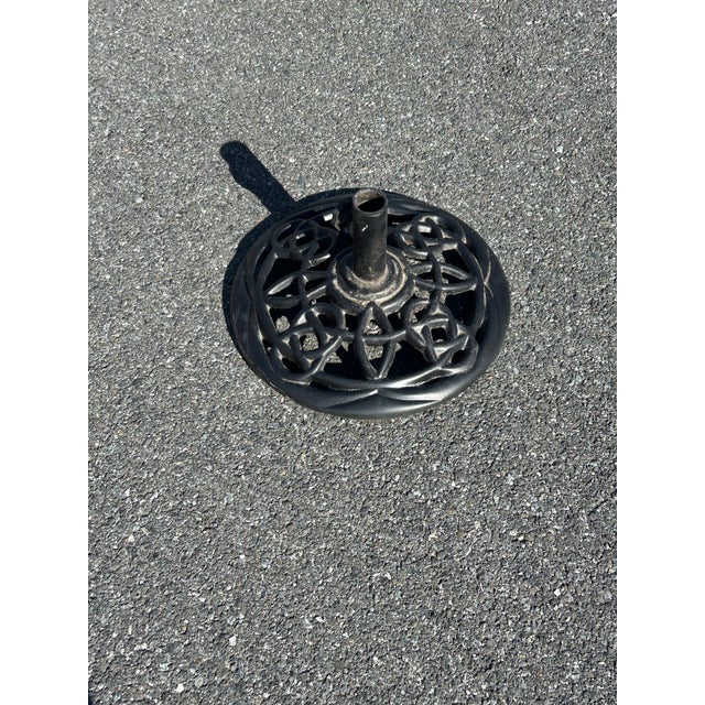 Vintage Russell Woodard Patio Set Table & 6 Chairs, Attributed For Sale - Image 10 of 10