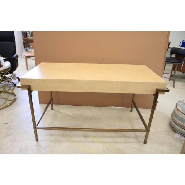Lexington Furniture Sligh Studio Designs Parchment Writing Desk For Sale - Image 4 of 11