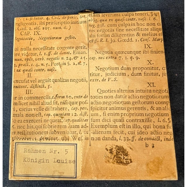 This vintage early 19th century watercolor painting of Prussia’s beloved Queen Louise is signed by the artist, Grassi. The...