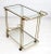 Metal Mid-Century Modern Italian Brass Trolley, 1970s For Sale - Image 7 of 10