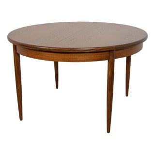 Mid-Century Modern Round Teak Dining Table from G-Plan, 1960s For Sale