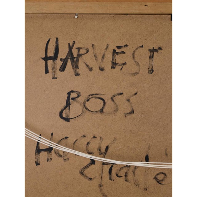 Harry Charles Tim, Harvest Boss, Longhead Series, 2020s, Acrylic Painting For Sale - Image 6 of 18