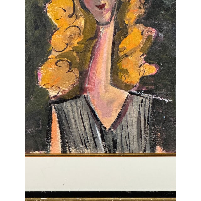 Maxine Estachy French Portrait Artist For Sale - Image 4 of 8
