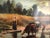 Antique 19th Century Oil on Board Pastoral Scene For Sale - Image 4 of 4