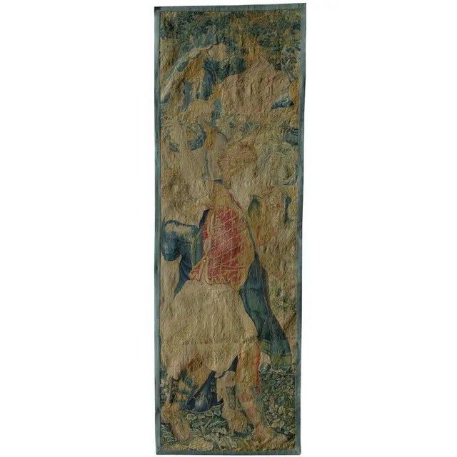 Textile 16th Century Antique Brussels Tapestry For Sale - Image 7 of 8