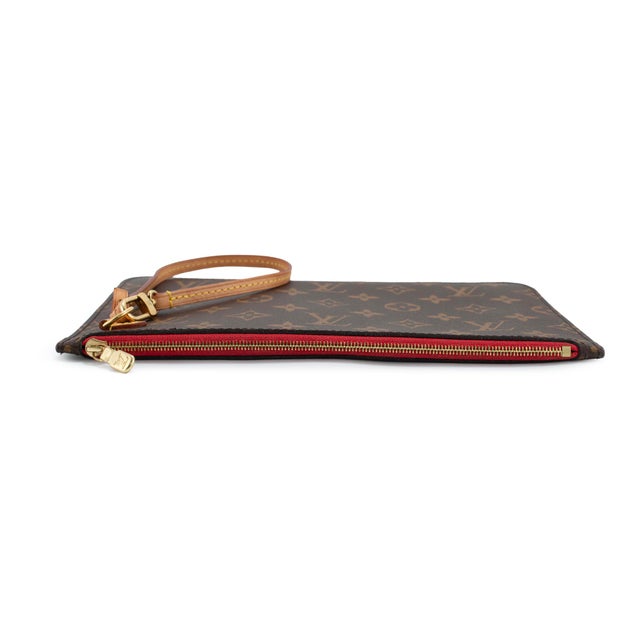 Louis Vuitton Louis Vuitton Monogram Canvas Neverfull Pochette Wristlet Clutch Bag For Sale - Image 4 of 8