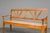 Biedermeier Oak and Pine Bench, Early 19th Century For Sale - Image 11 of 14