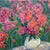 Mid 20th Century Jeanne Lauvernay‑Petitjean French Impressionist Oil on Canvas “Still Life With Flowers” – Signed For Sale - Image 5 of 6