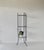 Vintage Black Painted Metal Glass Three Tier Narrow Etagere Mid Century For Sale - Image 18 of 18