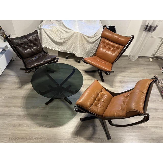 Falcon Armchair by Sigurd Resell for Vatne Møbler, 1970s For Sale - Image 11 of 16