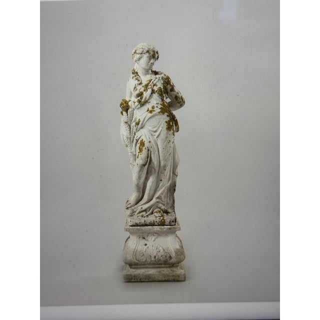 Garden Sculpture in the Form of an Ancient Goddess, 1890s-1910s For Sale - Image 4 of 17