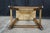 2 Vintage Spanish Revival Country French Barley Twist Stools Rush Saddle Seats For Sale - Image 14 of 17