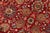 1990's Floral Pak-Persian Red/Green Wool Rug - 10'0'' X 14'3'' For Sale In New York - Image 6 of 9