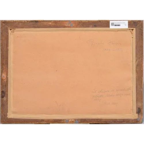 Modern Gray Day, Oil on Board, 20th Century For Sale - Image 3 of 4