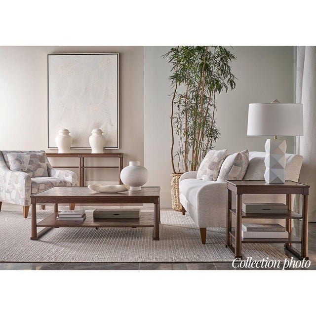 Not Yet Made - Made To Order Dark Rustic Oak Coffee Table For Sale - Image 5 of 5