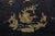 Antique Samarkand Rug Art Deco Blue and Gold Pattern For Sale In New York - Image 6 of 9