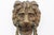 4th quarter 19th century bronze lion's head door knocker, Anglo-French. Charming face, very well cast, excellent quality....