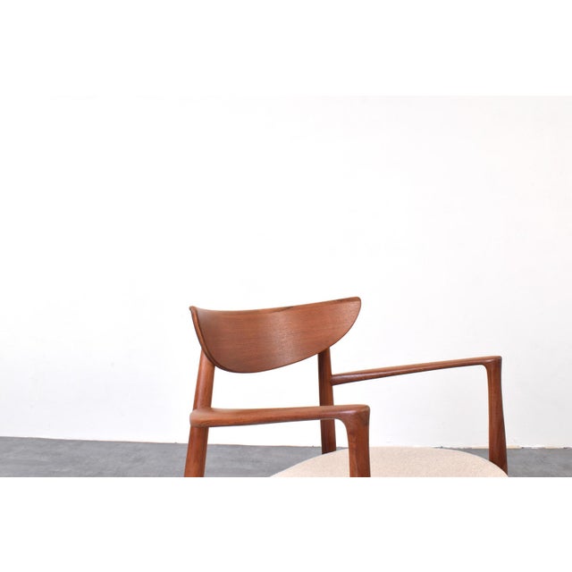 Wood Mid-Century Teak Armchair by Harry Østergaard for Randers Møbelfabrik, 1960s For Sale - Image 7 of 14