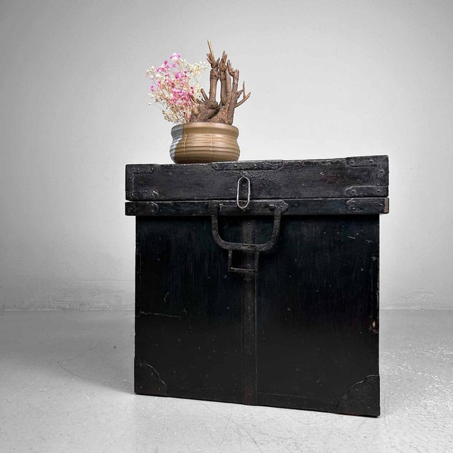 Antique Kura Bako Wooden Box, Japan, 1890s For Sale - Image 5 of 18