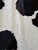 Contemporary Natural Brazilian Black and White Cowhide Rug 74" X 90" For Sale - Image 3 of 5