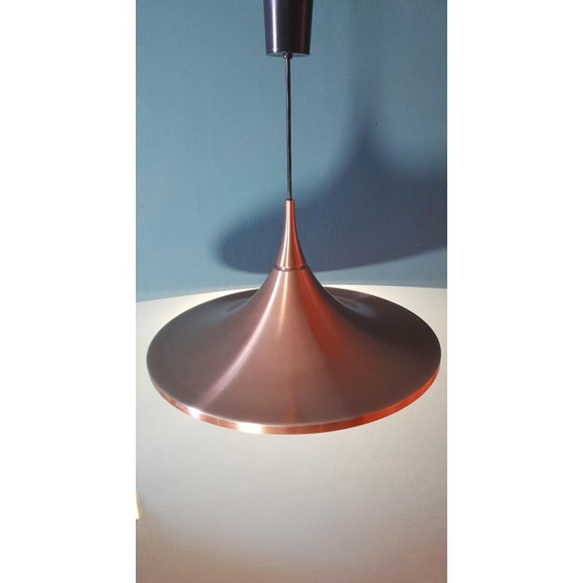 Metal Tulip Pendant Lamp by Rolf Krüger for Staff, 1960s For Sale - Image 7 of 9