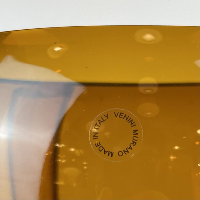 Murano Vase by Tina Aufiero for Venini, 1997 For Sale - Image 9 of 14