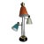 1950's French 3 Arm Table Lamp For Sale