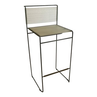 Giandomenico Belotti 1980's Spaghetti Bar Stool For Sale