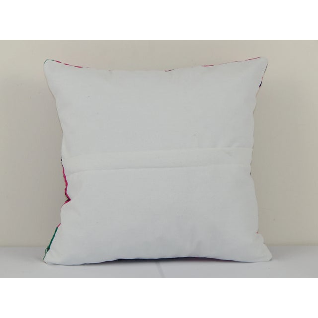 1960s Suzani Cushion Cover For Sale - Image 5 of 5