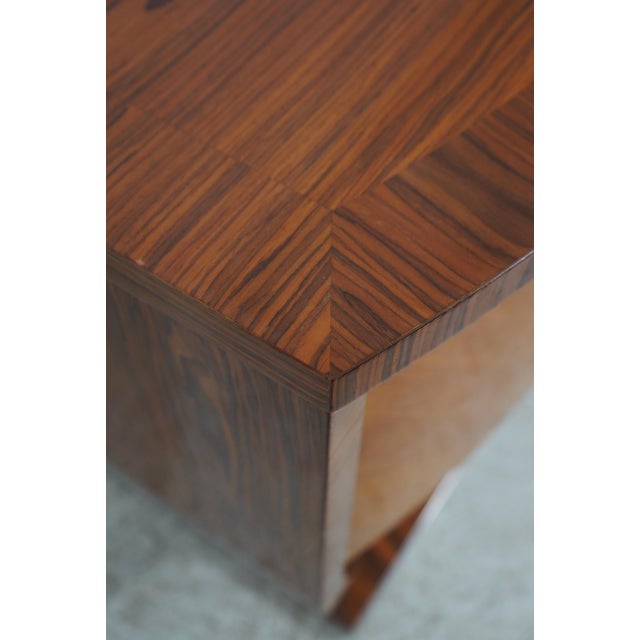 Brown Pair of Quintessential Italian Inlaid Nightstands For Sale - Image 8 of 18