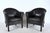 This attractive pair of "queen chairs" model mh80, were designed by danish architect lars kalmar and manufactured by...