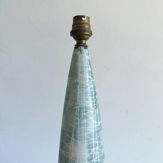 Ceramic Robert Bonnefille Dit Bonfil Ceramic Lamp, France, 1960s For Sale - Image 7 of 10