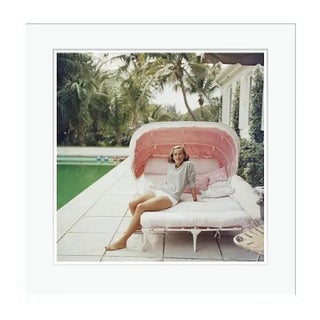 Contemporary Palm Beach Pastels 1959 by Slim Aarons White Framed C Print For Sale